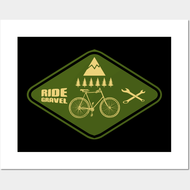 Ride Gravel Wall Art by Alexander Luminova